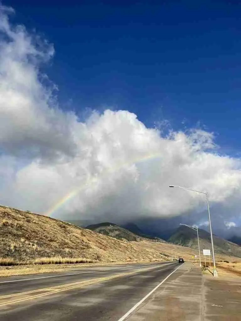 Rainbow at Lahaina, Maui