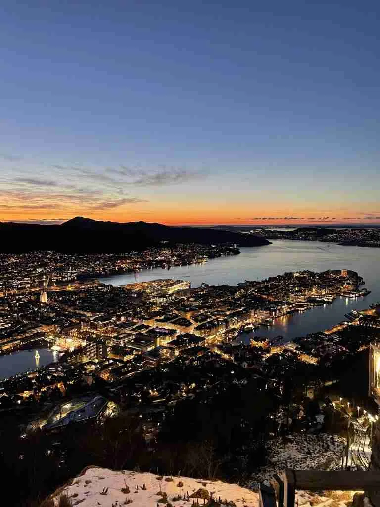 Consigli utili per un viaggio a Tromso 1 Bergen, Mount Floyen